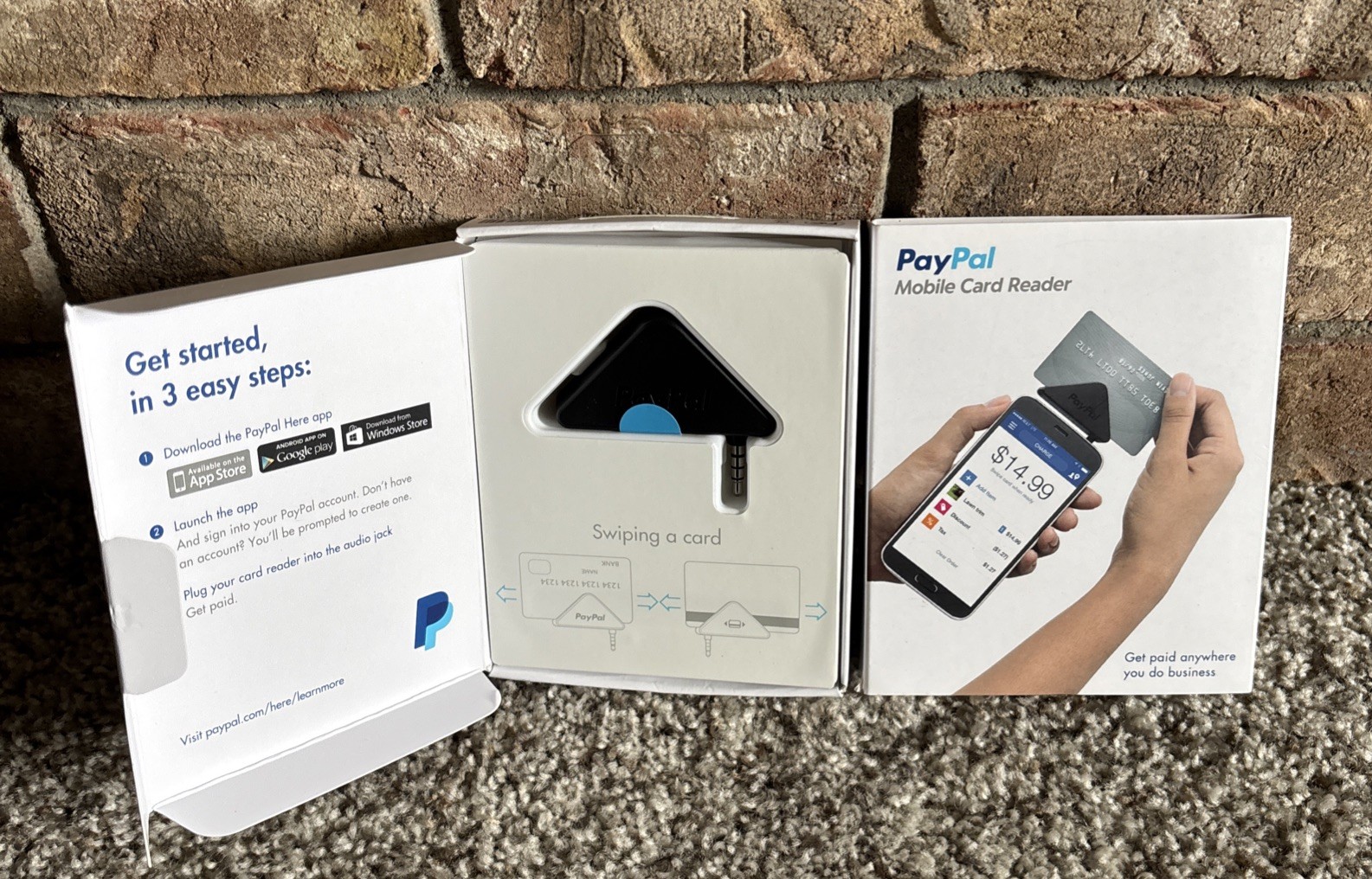 Paypal Mobile Card Reader Point Of Sale Device iOS/Android/Windows 2015