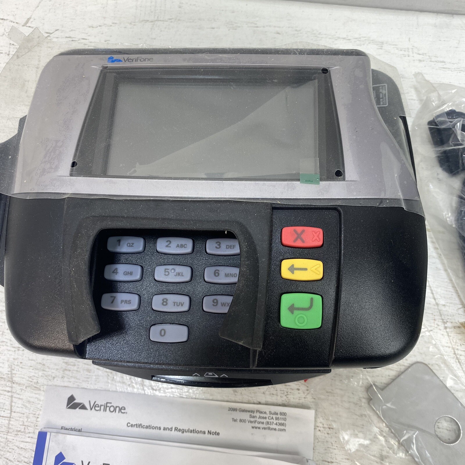 Verifone MX860 Credit Card Reader Terminal/Pinpad -New. No Stylus