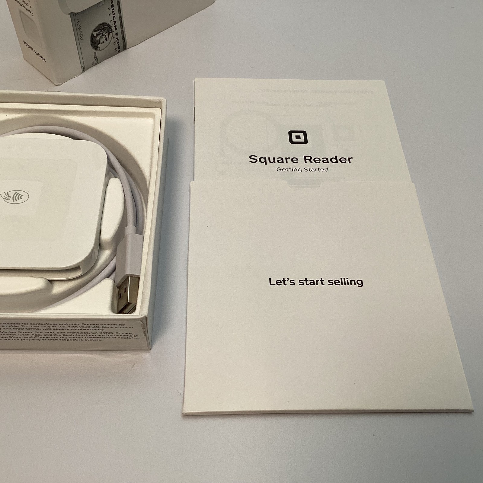 Square A-SKU-0485 Reader for Contactless & Chip w/ Magstripe Bluetooth – Used