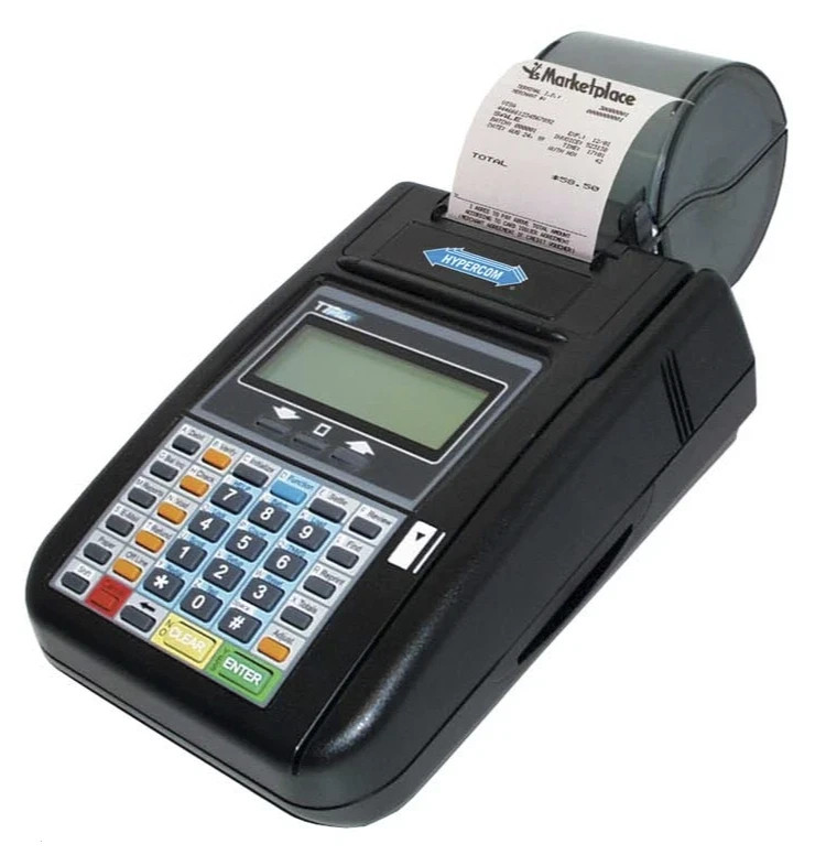 Hypercom T7Plus Credit Card Machine Reader *FREE Shipping* NO Power Supply
