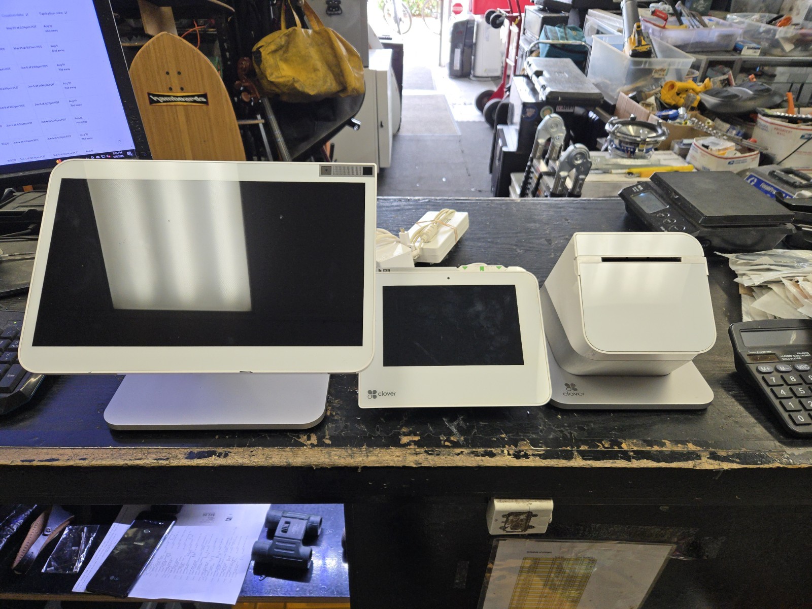 Clover Station Pro POS System With Display S503, Terminal C503, Printer P500