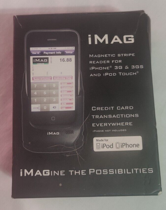 iMAG Magnetic Stripe Reader for iPhone 3G & 3GS and iPod Touch