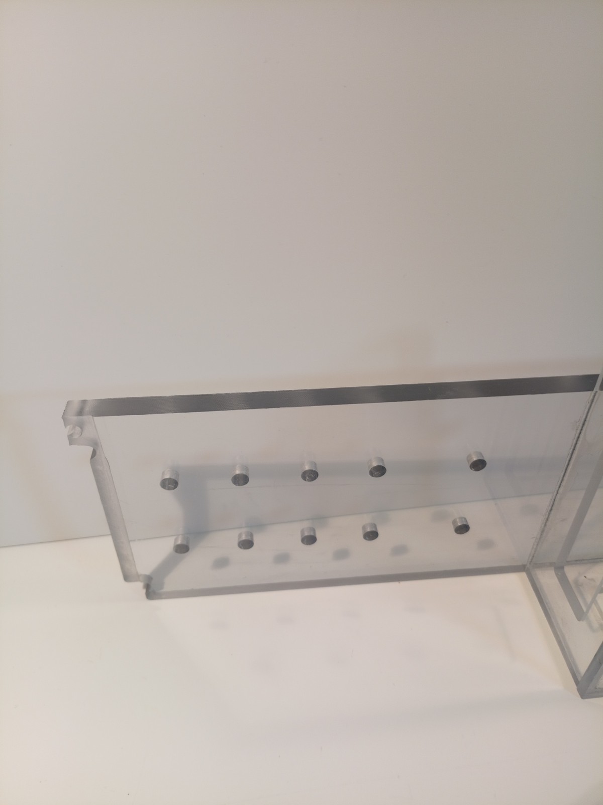 Replacement Clear Acrylic Side Pocket Mount for Parlevel POS Kiosk Terminal