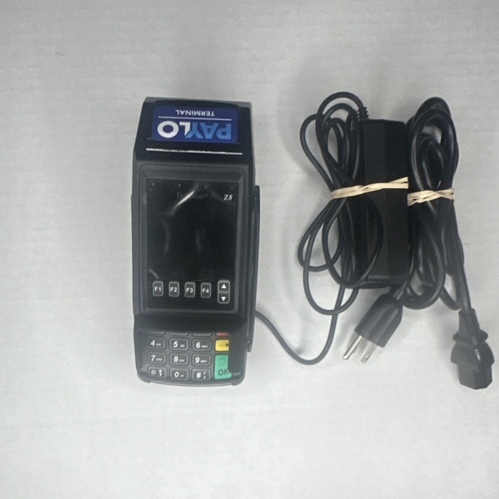 Dejavoo Z8 VEGA3000 Wired Credit Card Terminal with Power Adapter