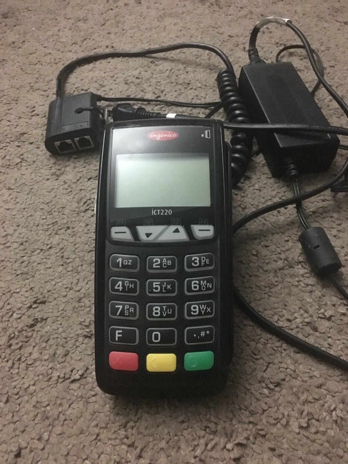 Ingenico iCT220 Credit Card Terminal with Chip Reader