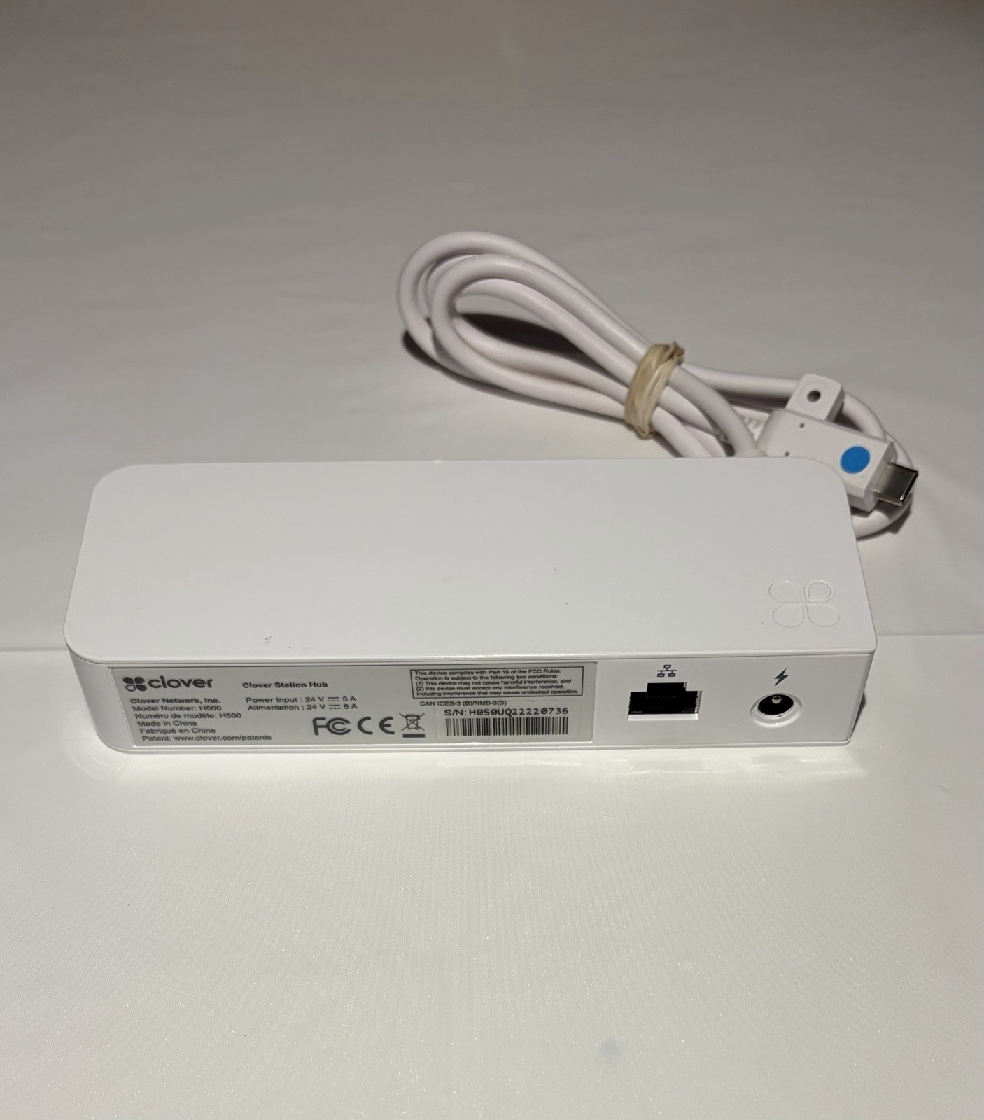 Clover Station Hub H500 & Switching Power Adapter (FSP120-AABN3)