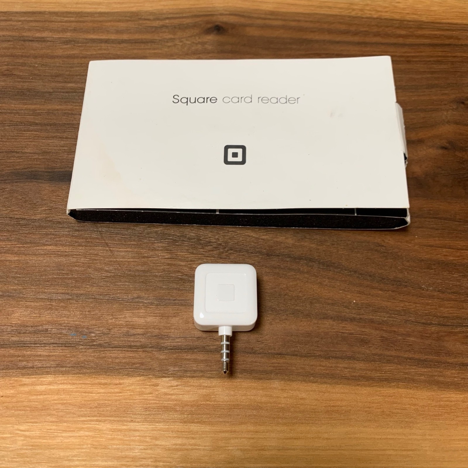 Square Reader Credit Card Reader for MagStripe Headphone Jack Open Box