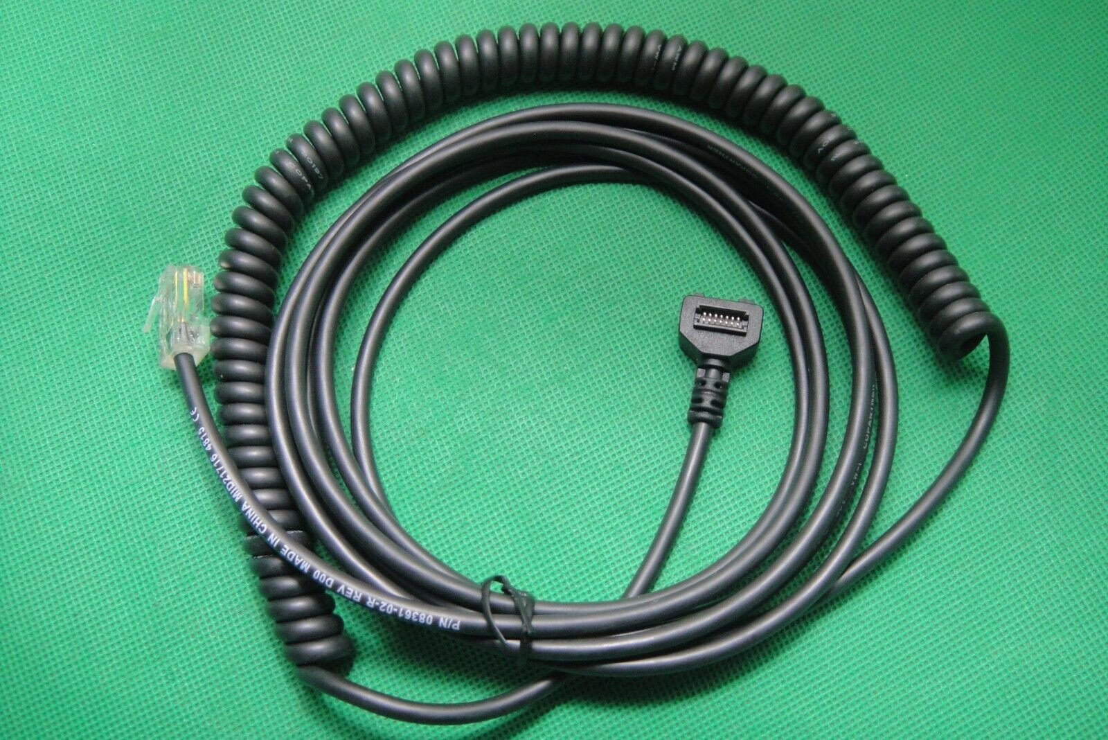 Verifone Cable 08361-02-R VX805 VX820 to VX520 14 PIN HEADER & RJ45 Coiled NEW