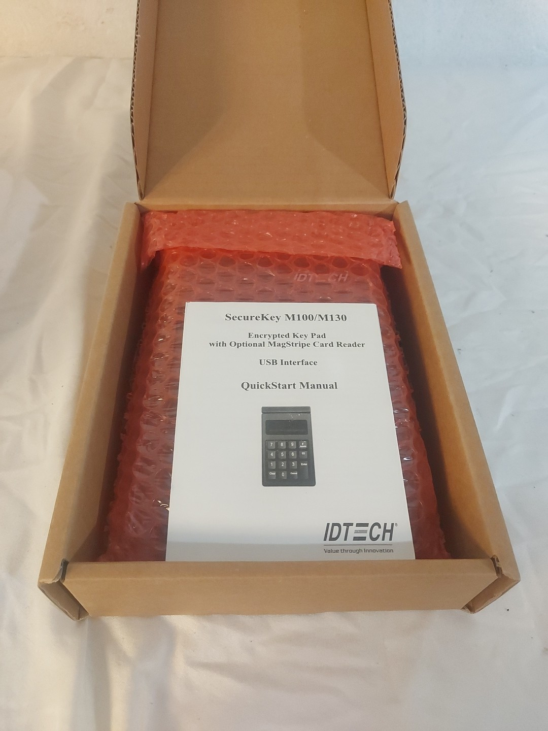 IDTECH Secure Key Card Reader M1 series w/ Magstripe Reader M100 M130