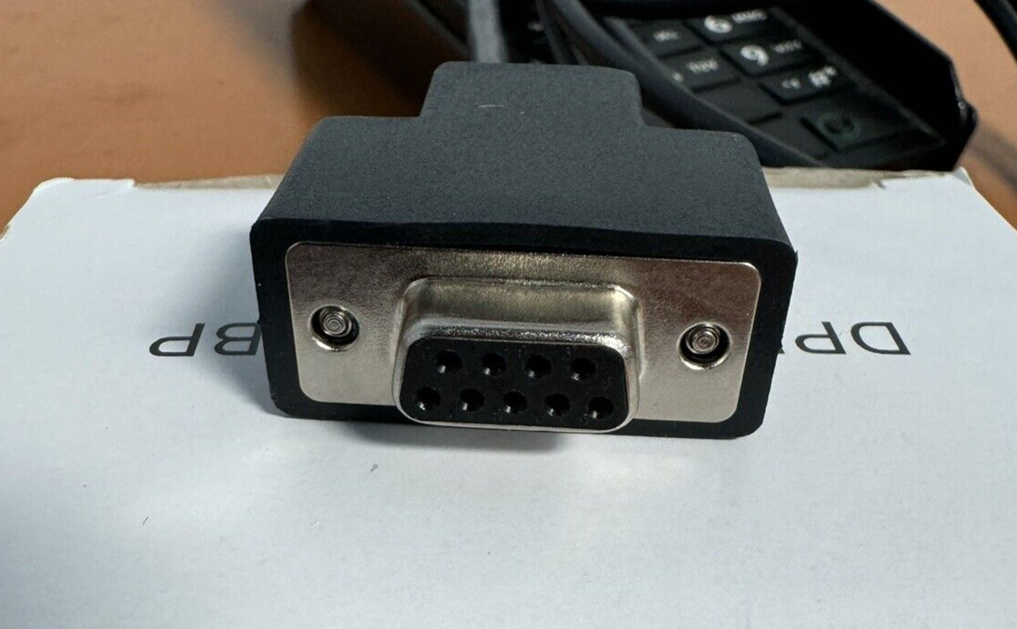 Ingenico Lane 3000 Pin-Pad Credit Card Terminal with RS 232/9F-Pin Cable