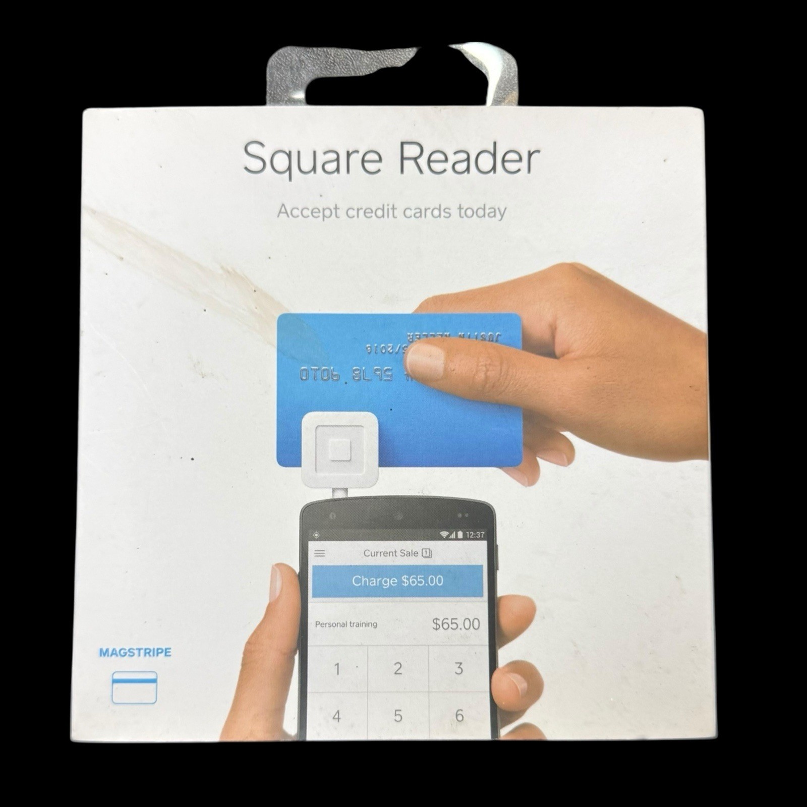 Square Reader Credit Debit Card swipe for iPhone & Android 3.5mm New