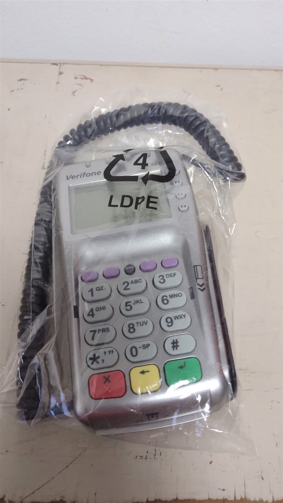 Verifone VX805 CTLS Pin Pad Keypad Credit Card Reader 192MB SC 2SAM NEW NIB