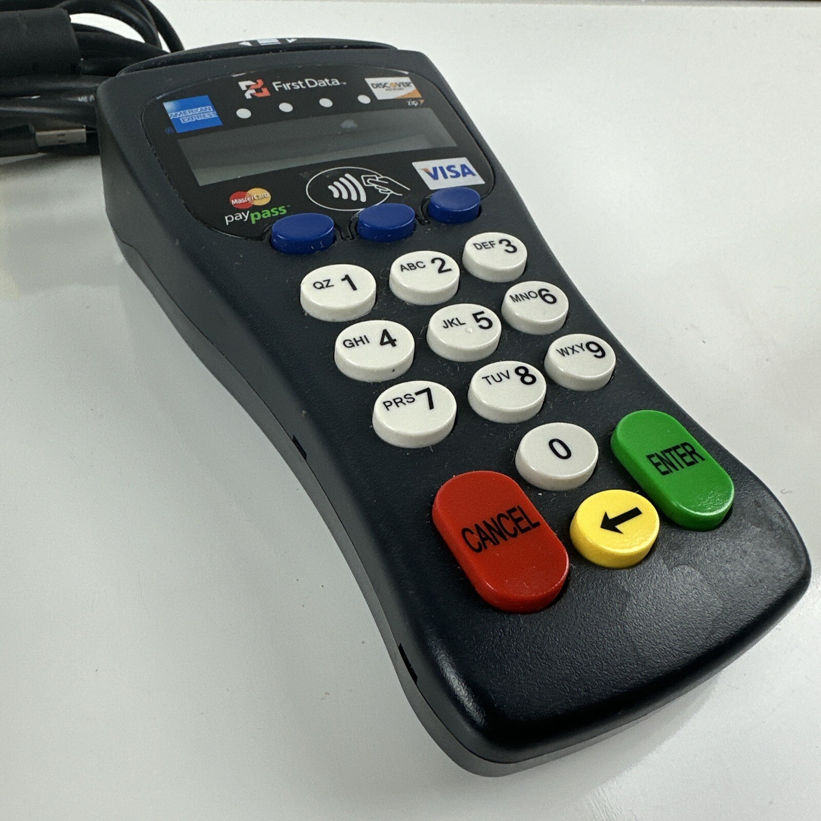 First Data FD-30 PIN Pad w/USB Cable Credit Card Processor Small Business POS