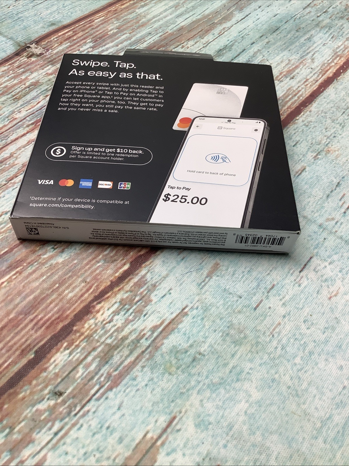 Square Reader for Magstripe USB-C – Mobile Credit Card Swipe Reader