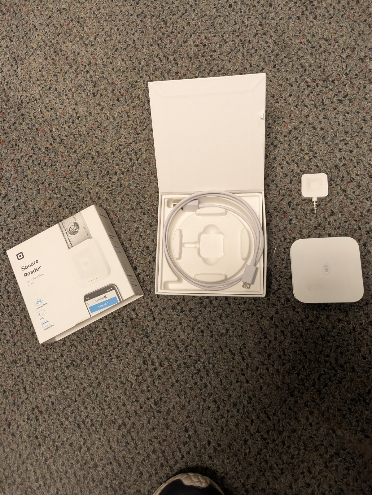 Square Reader For Contactless And Chip – Used – In Original Box