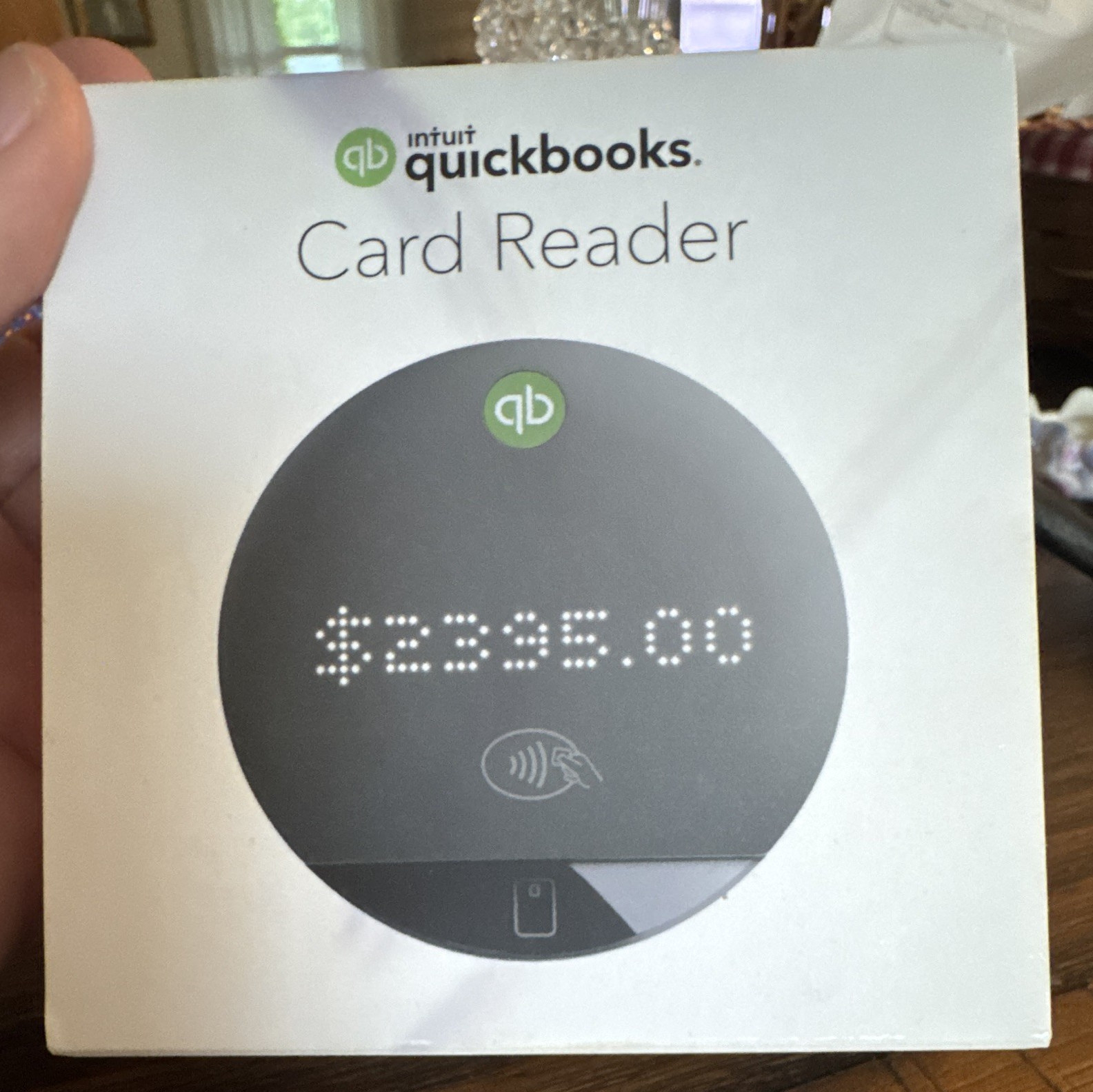 Intuit QuickBooks Card Reader Terminal for Contactless & Chip Payments