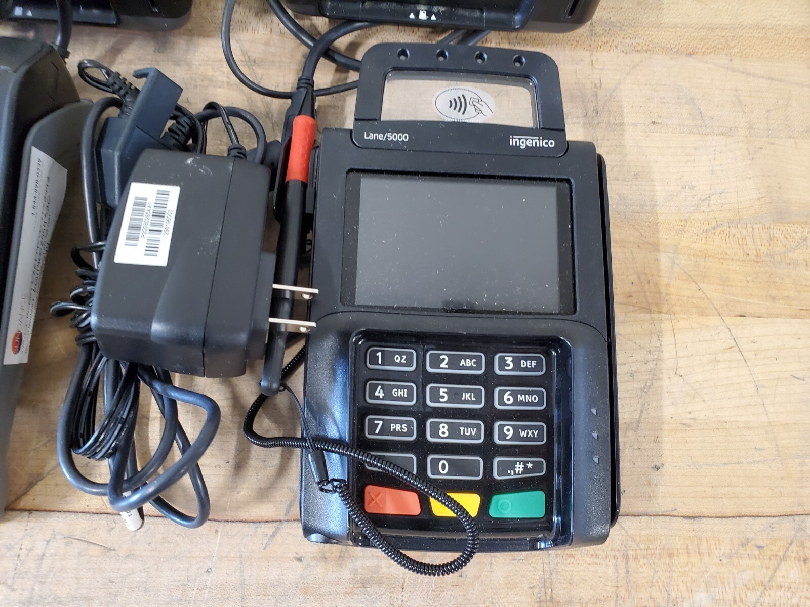 Lot of 6 Ingenico POS terminals ISC250, Lane/5000 250 Touch, Etc, Untested, Read
