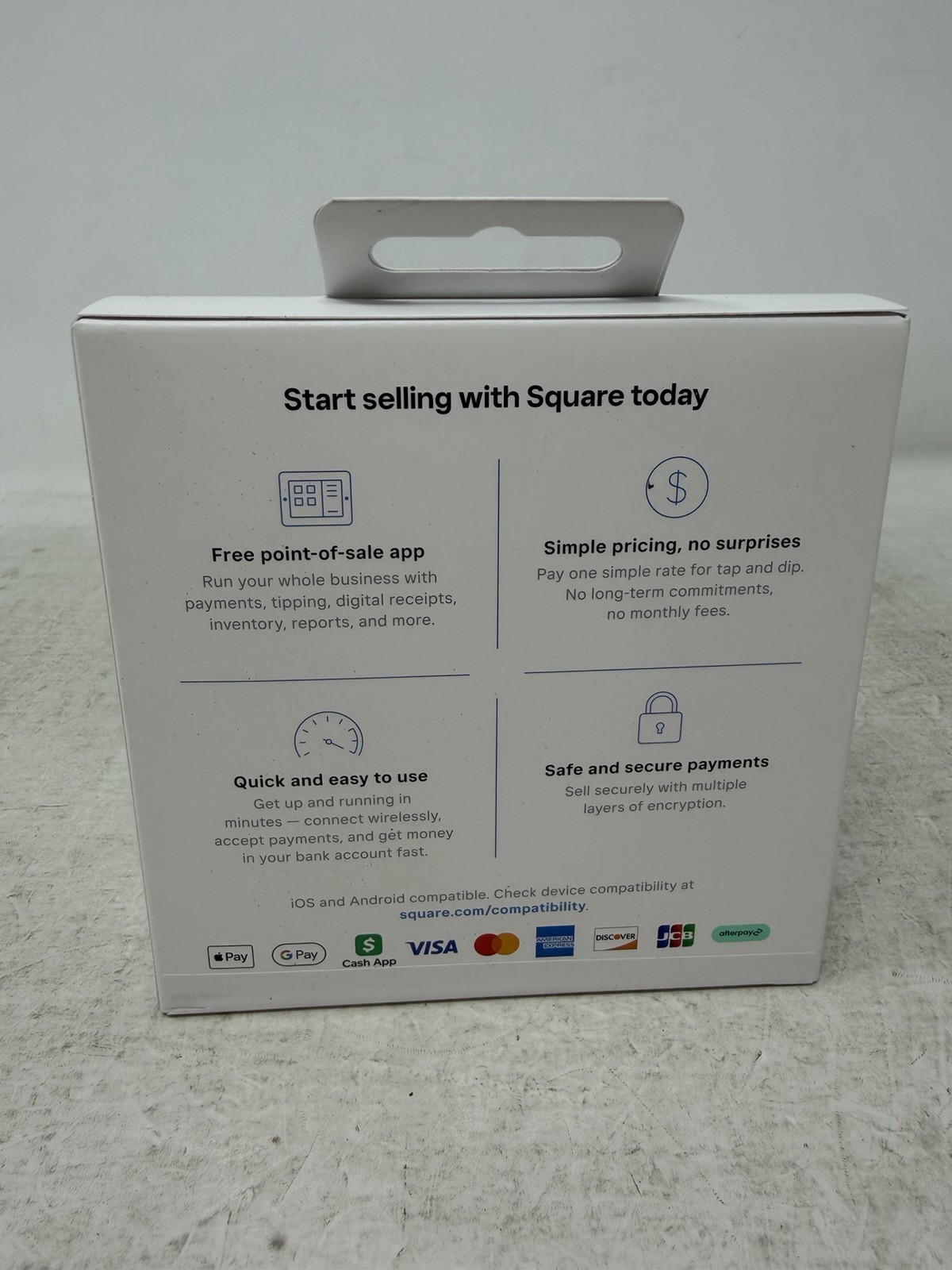 Square Reader for contactless and chip (2nd generation) 🔥Sealed🔥