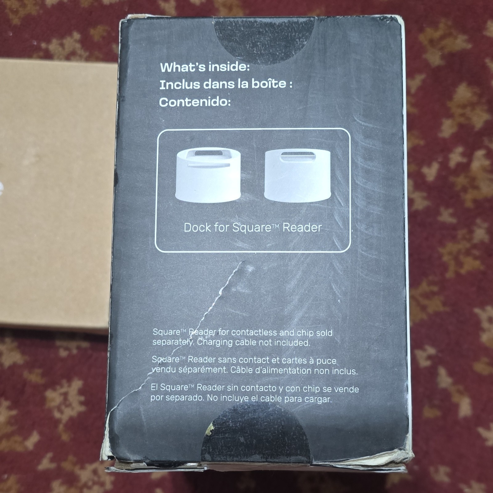 Square Dock for Square Reader Countertop Stand – Parts & Accessories