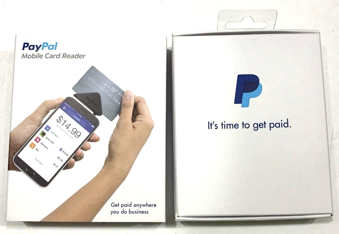 PayPal Mobile Card Reader Compatible With iOS IPhone and Windows Android Devices