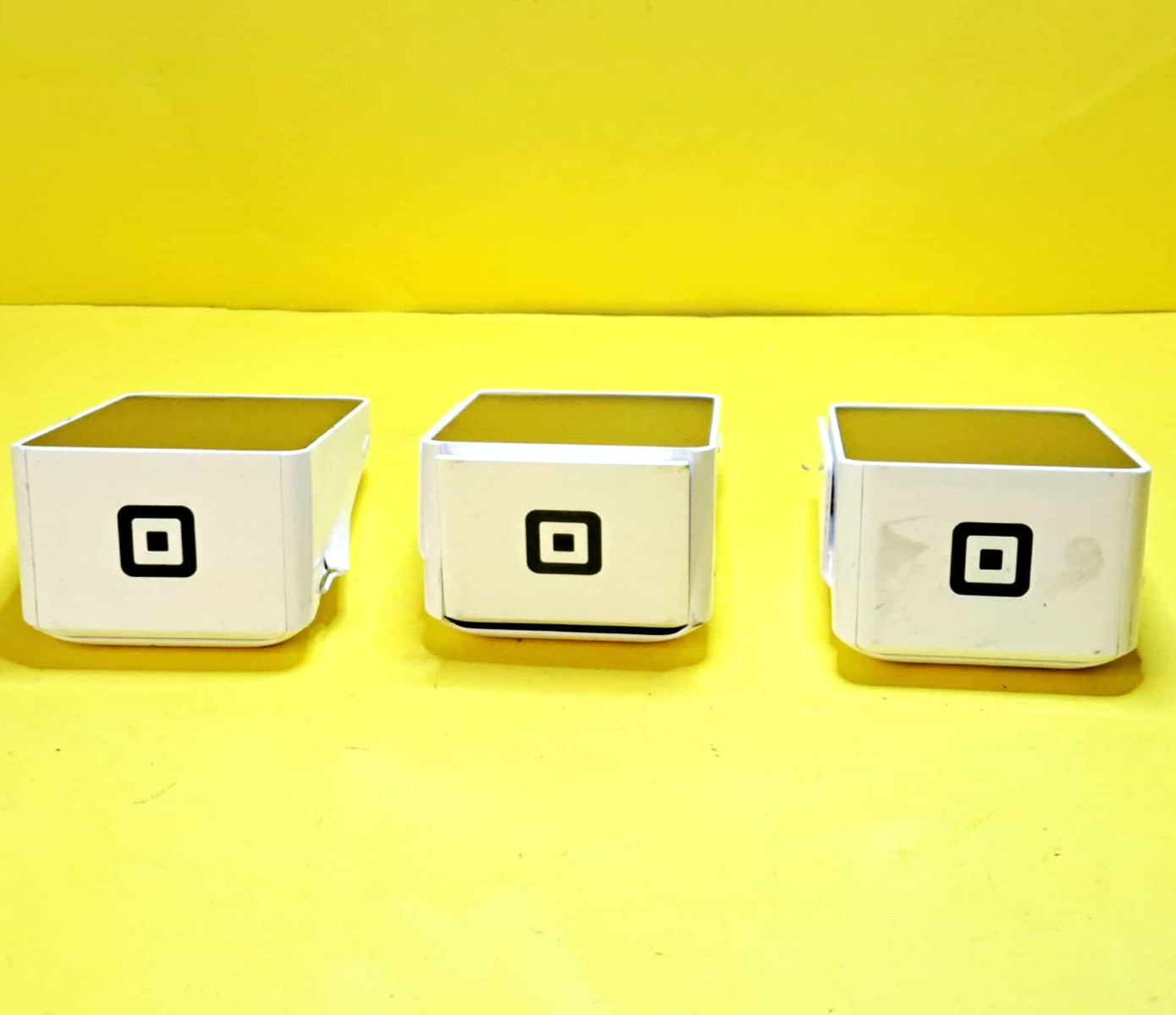 ⚡LOT OF 3x DAMAGED⚡SQUARE TERMINAL SPD2-01-A POS WIRELESS CREDIT CARD ALL-IN-ONE