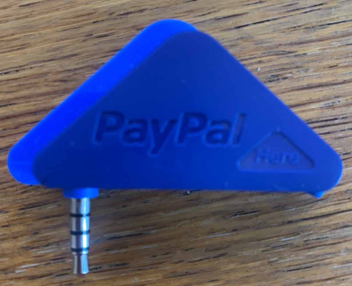 PayPal Here Credit Card Reader Headphone Aux 3.5mm Only, Tested Working