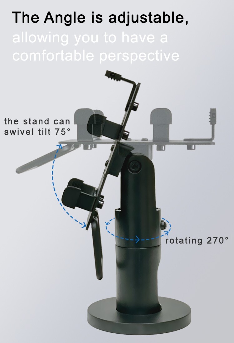 4CM Arm Universal Terminal Stand Mount SWIVEL PAX S80, A80 VX520. FD150 VERIFONE