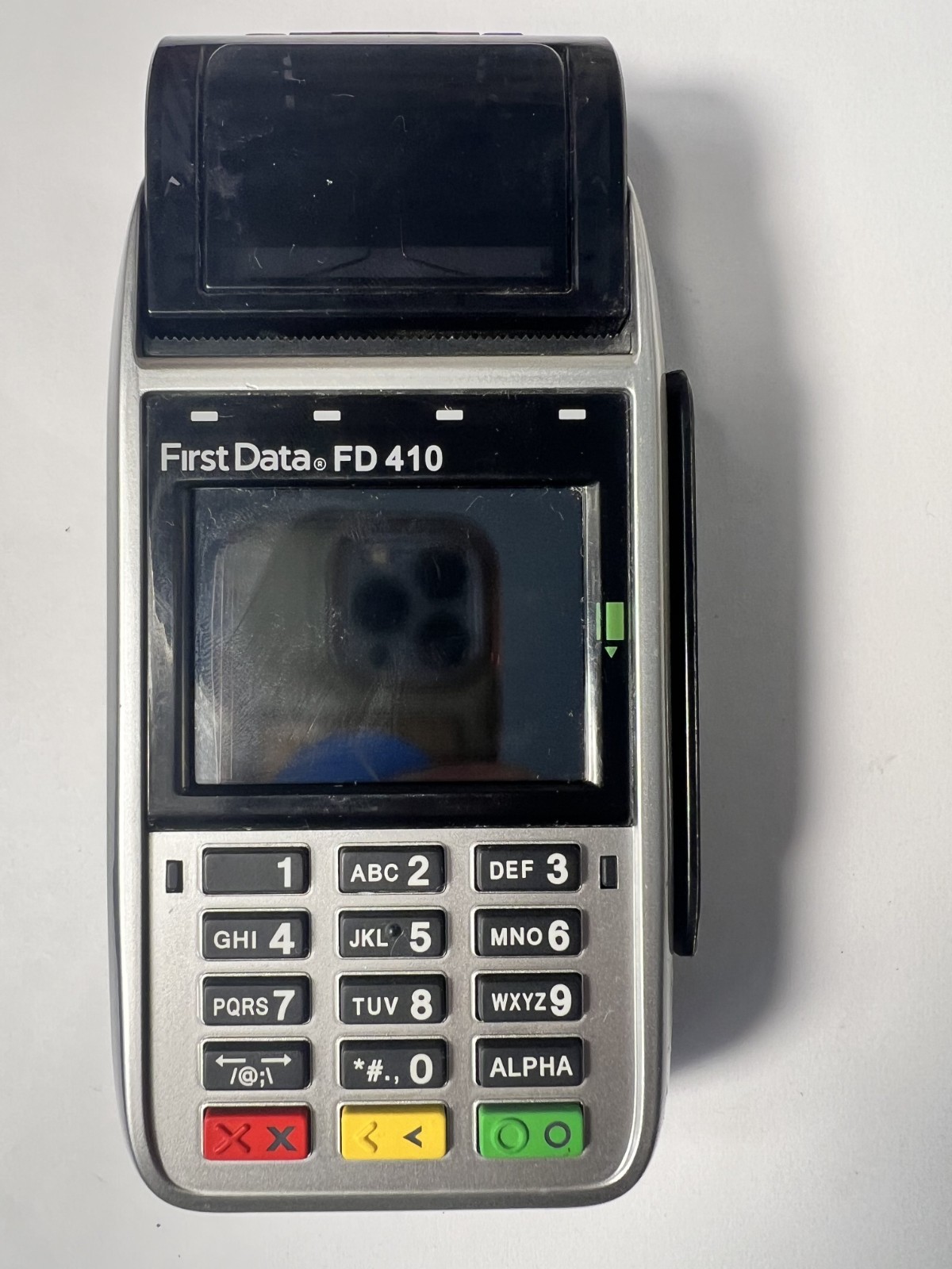 FirstData FD 410 DW Wireless Mobile Payment Processing Credit Card Terminal XAC