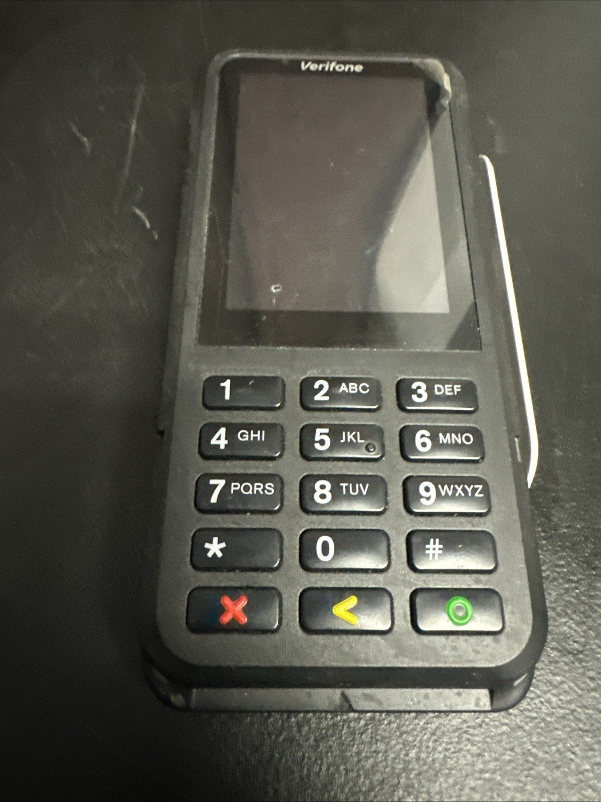 Verifone P630 Credit Card Reader Read Description