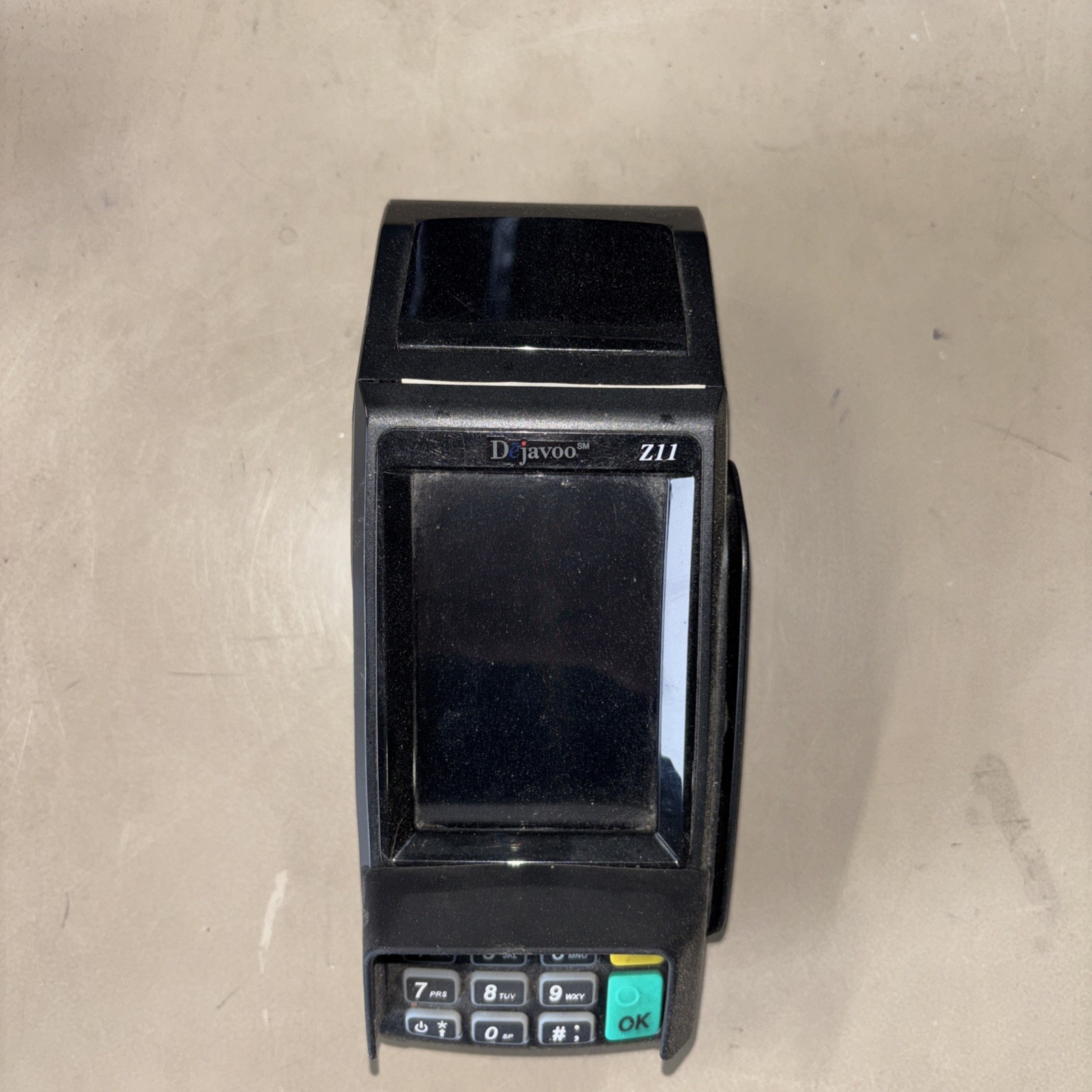 Dejavoo Z11 WiFi Touch Screen Credit Card Machine Terminal VEGA3000 Tested