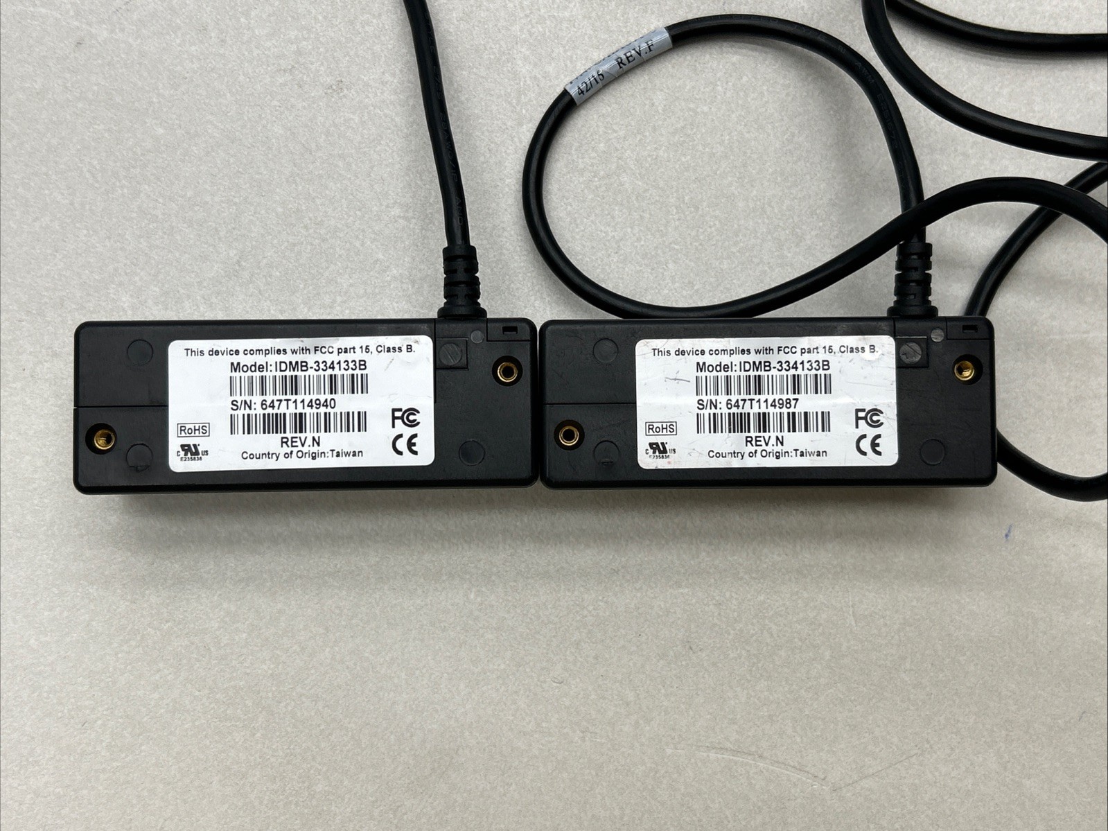 *LOT OF 2*IDTECH MiniMag Magnetic Stripe Reader IDMB-334133B | Card Reader – NIB
