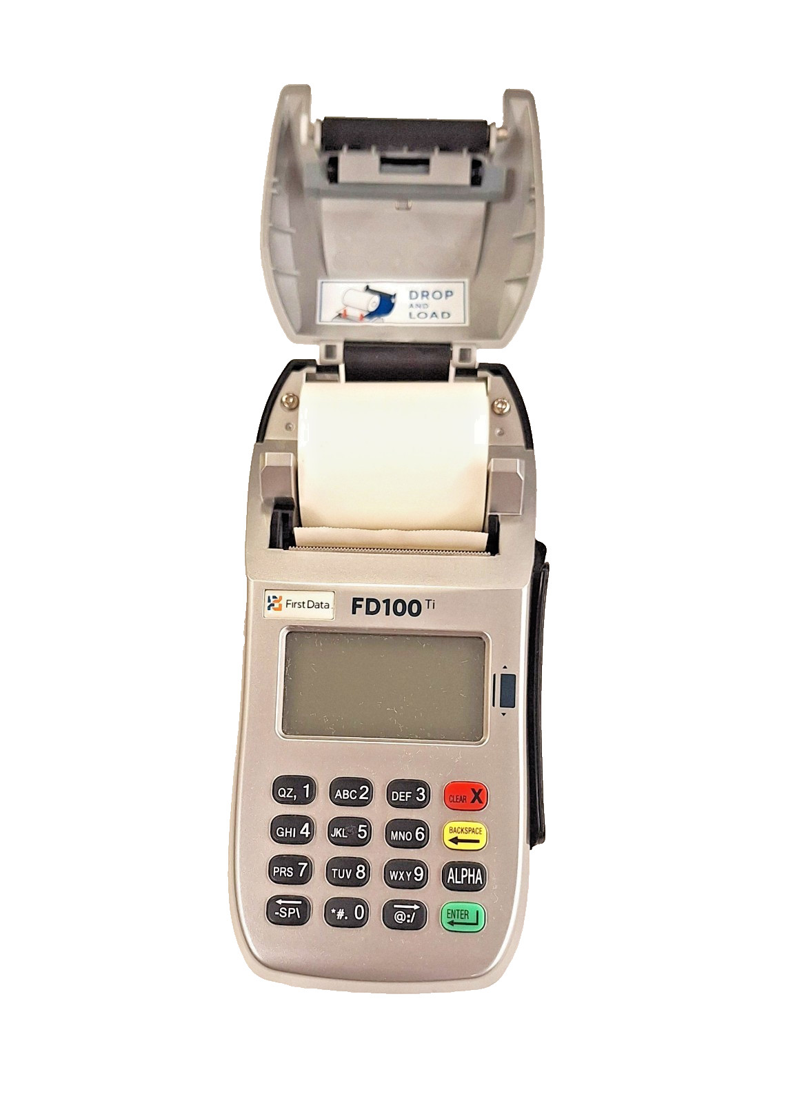 First Data FD100 TI Credit Card Reader POS Receipt Terminal