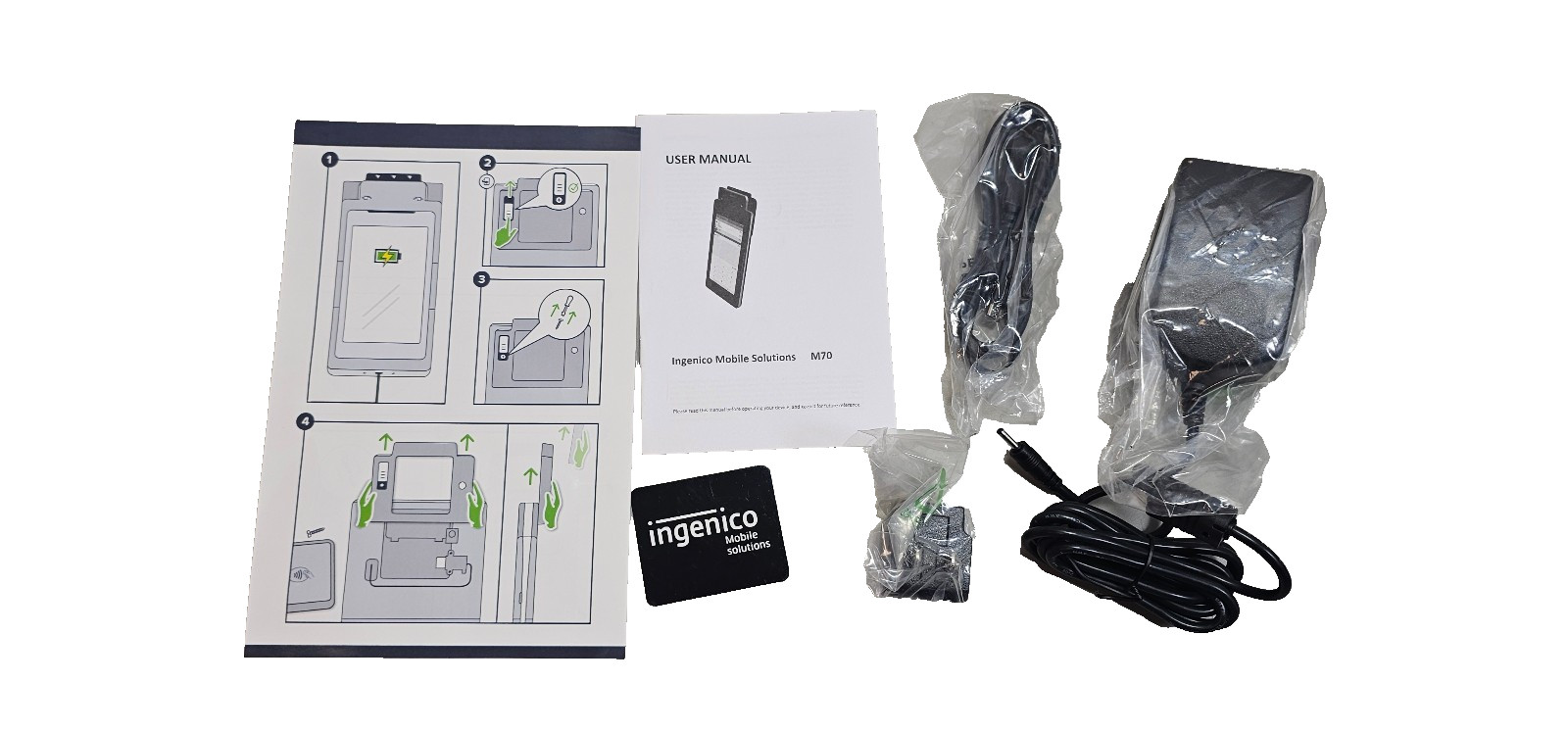 Ingenico Moby/M100 Touchscreen Payment Android 11 POS Tablet PMS-808-08861B, New