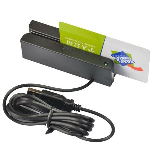 DEFTUN MSR90 USB Magnetic Credit Card Reader Stripe Magstripe Scanner 3 Tracks