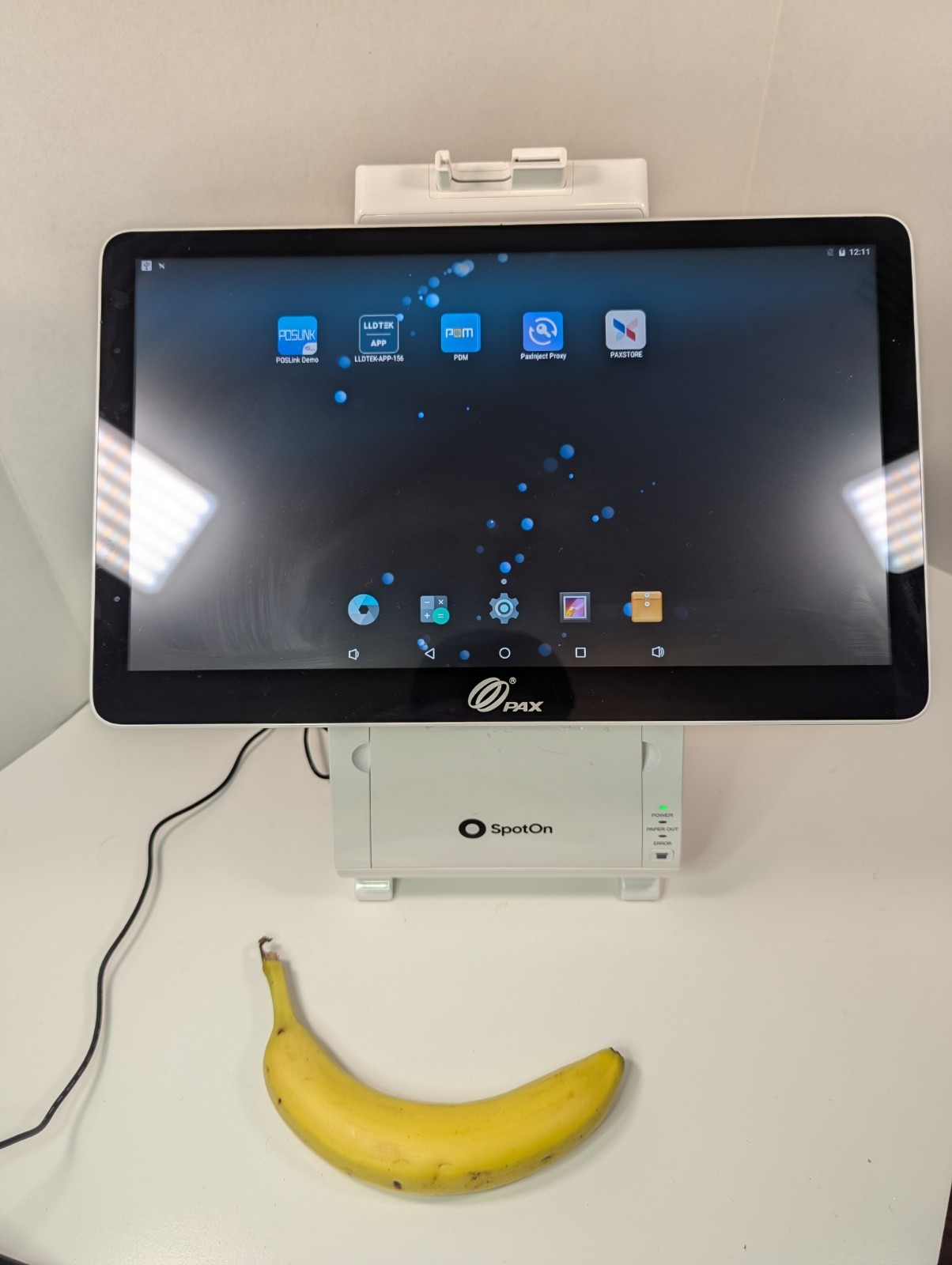 U22630 SpotOn PAX E800 POS Point Of Sale System Preowned G3D
