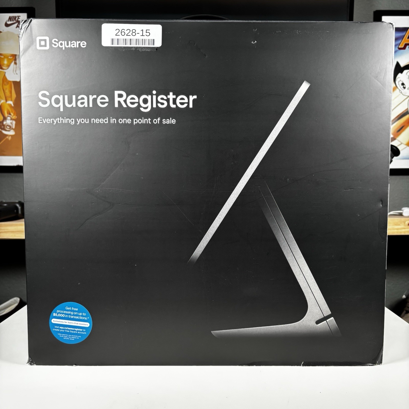 BRAND NEW Square Register POS System Gray A-SKU-0665-A2 SPS1-01 DISPLAY SPS4-01