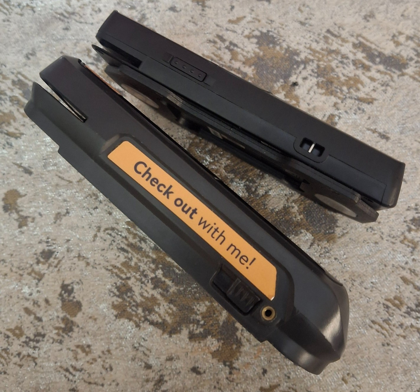 Ingenico iSMP4 Mobile Card Reader Scanner Lot of 2 AS IS for Parts Repair Donor