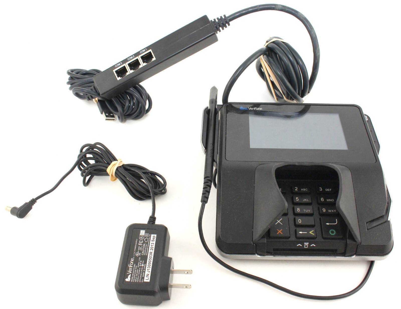 Verifone MX915 M132-409-01-R POS Credit Card Terminal Pinpad MX900-02; 6148203