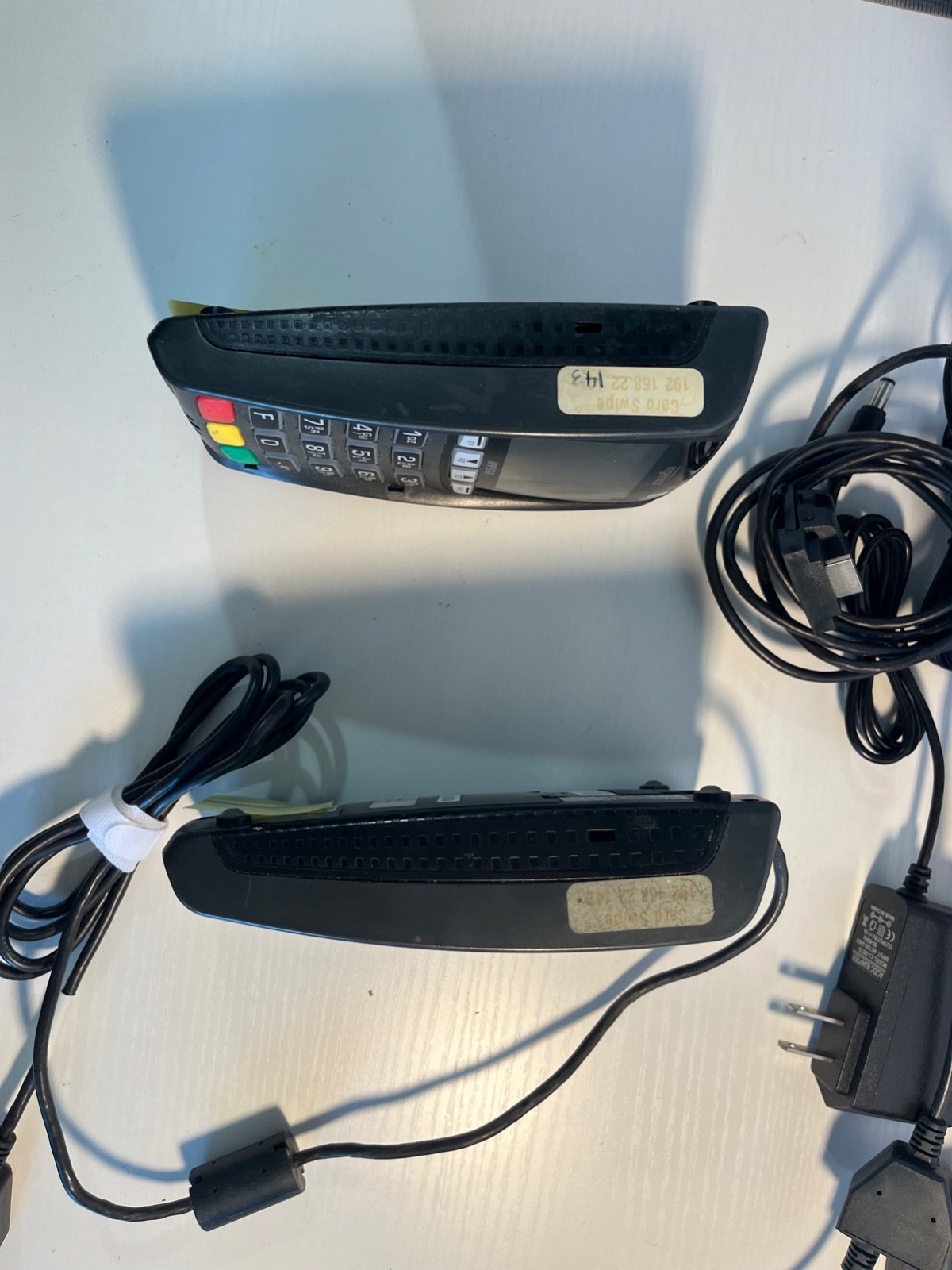2 Ingenico iPP350 Credit Card Readers w/Ethernet Cables & Power Supplies