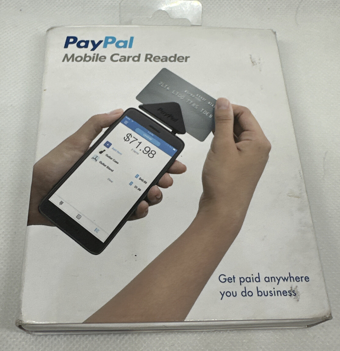 PayPal Mobile Here Card Reader for iPhone and Android Devices New / Open Box