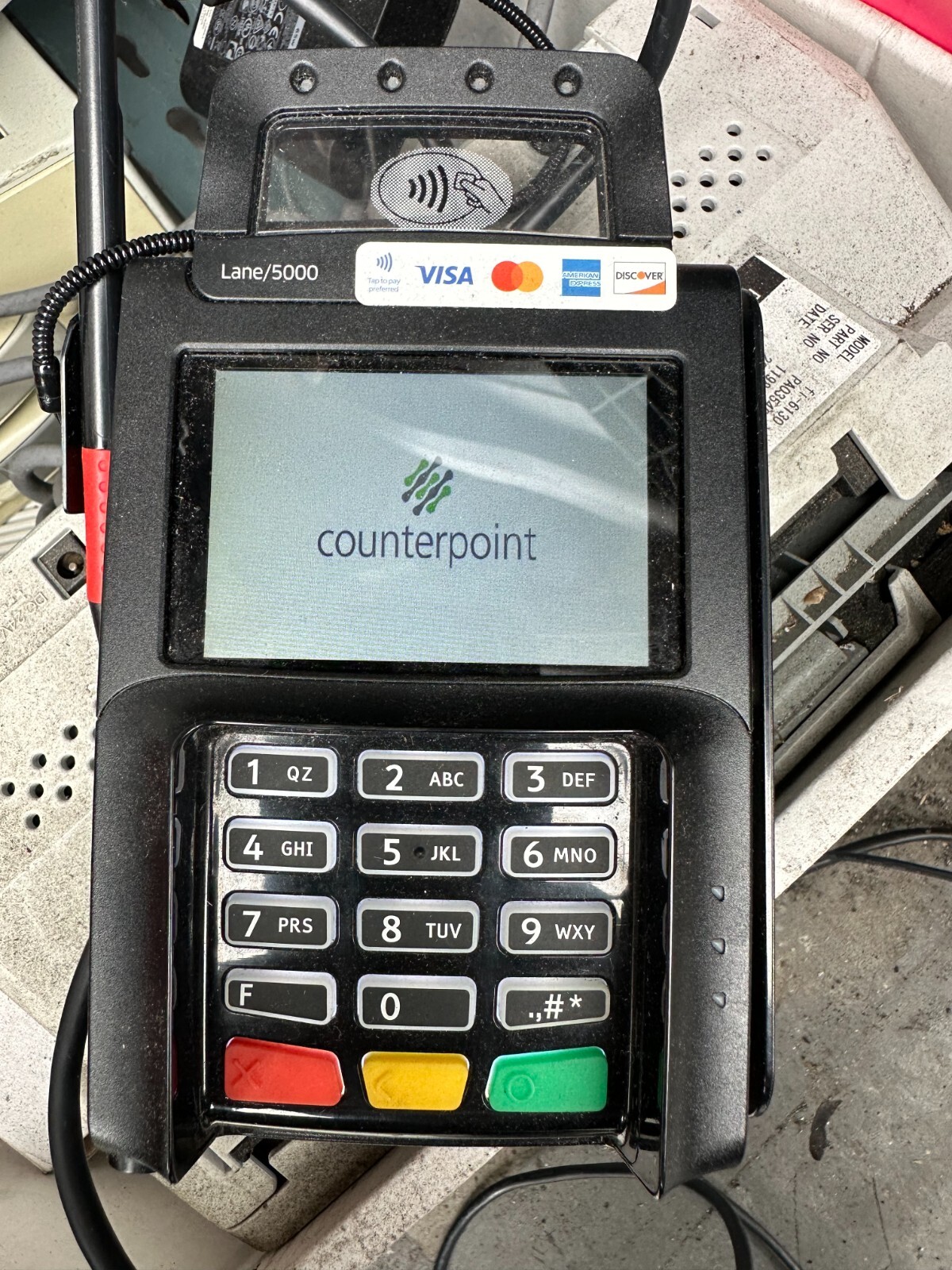 INGENICO ISC250- Lane5000 Payment Terminal-Tested As Pictured-Lot Of 10