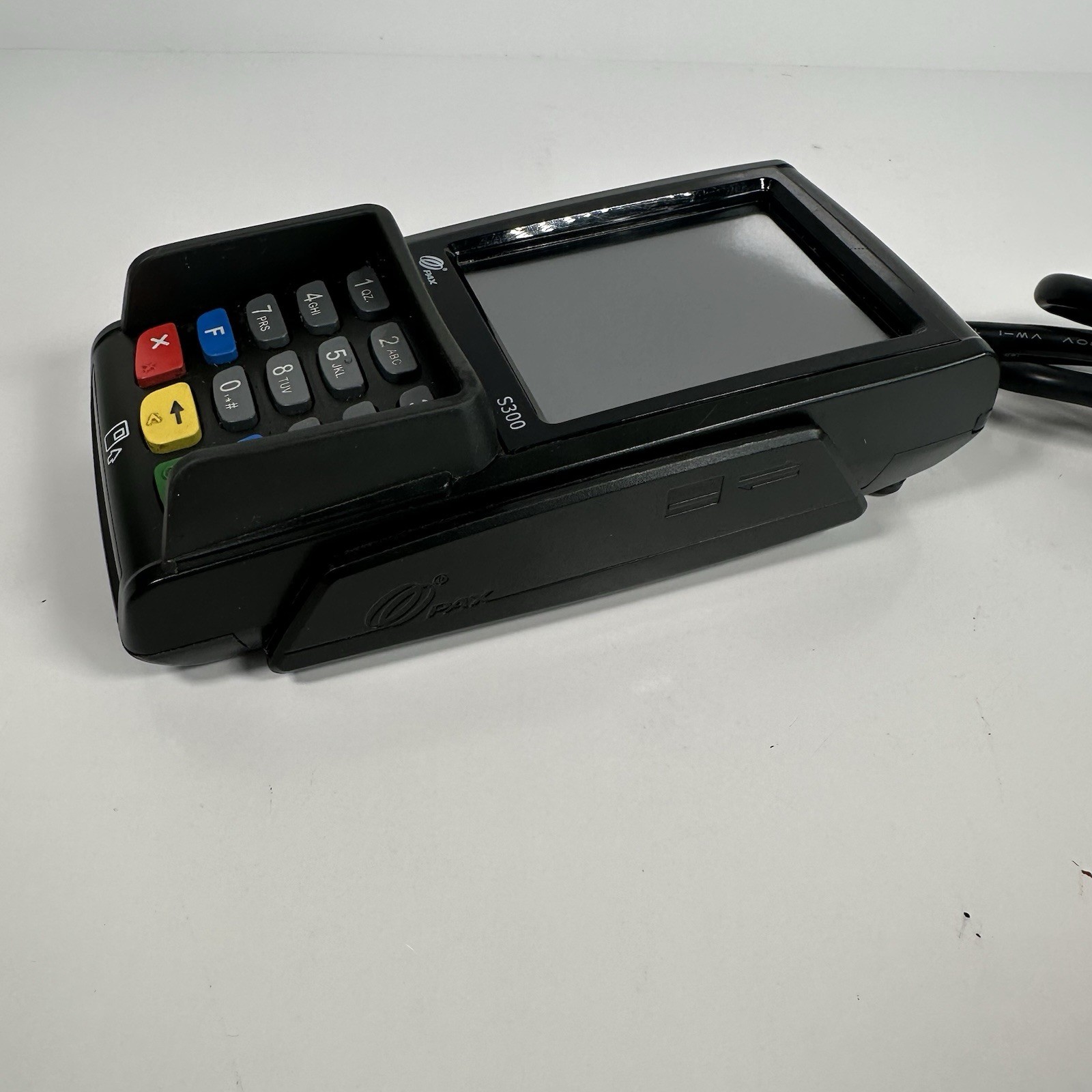 PAX S300 Integrated Pin Pad Credit Card Terminal With Power Cable