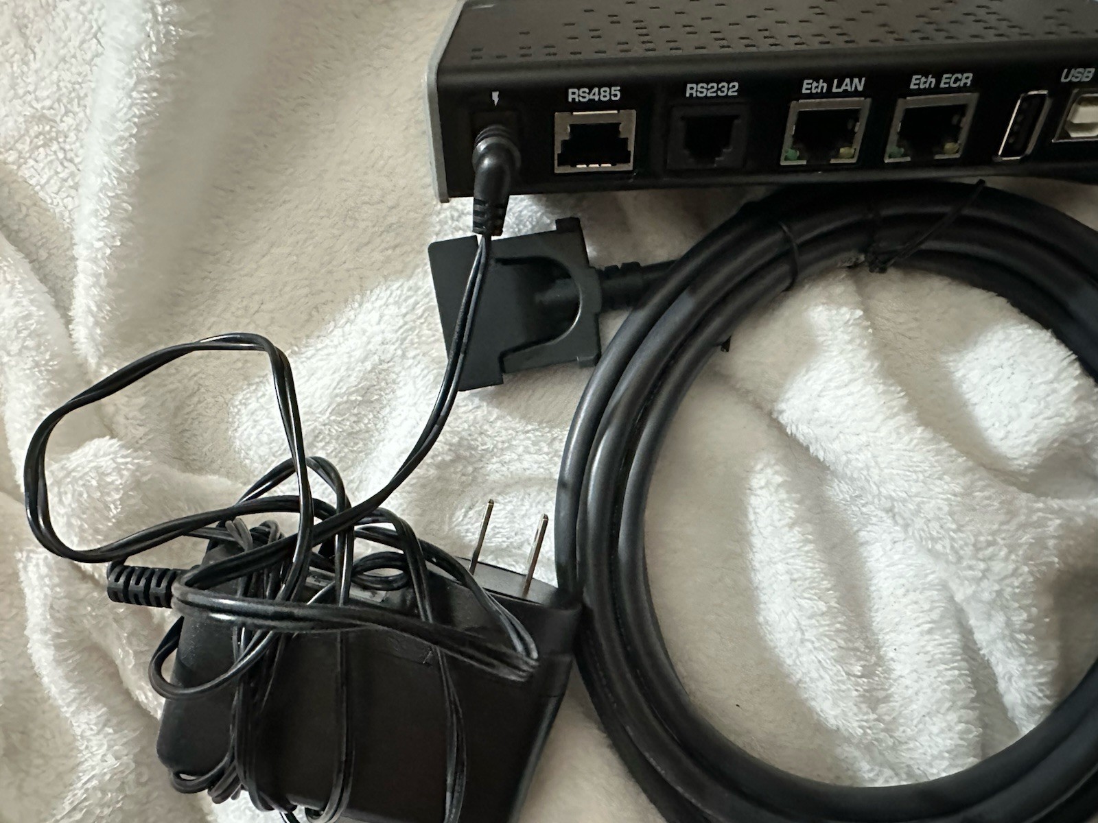 Ingenico Combox POS Terminal Box, Power Supply & Umbilical Cord~Free Shipping~