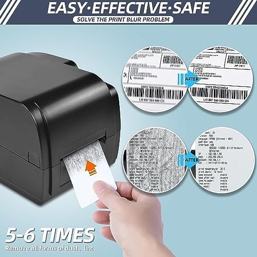Card Reader Cleaning Cards – BIHYM Dual Side Credit Card Reader Cleaner, CR80 Ca