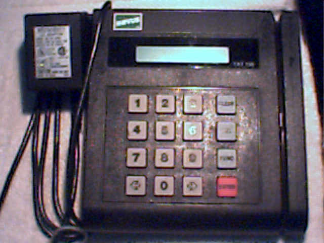 Microbilt Credit Card Reader TAT 150 Model 800-0400 NORVUS Discover Card