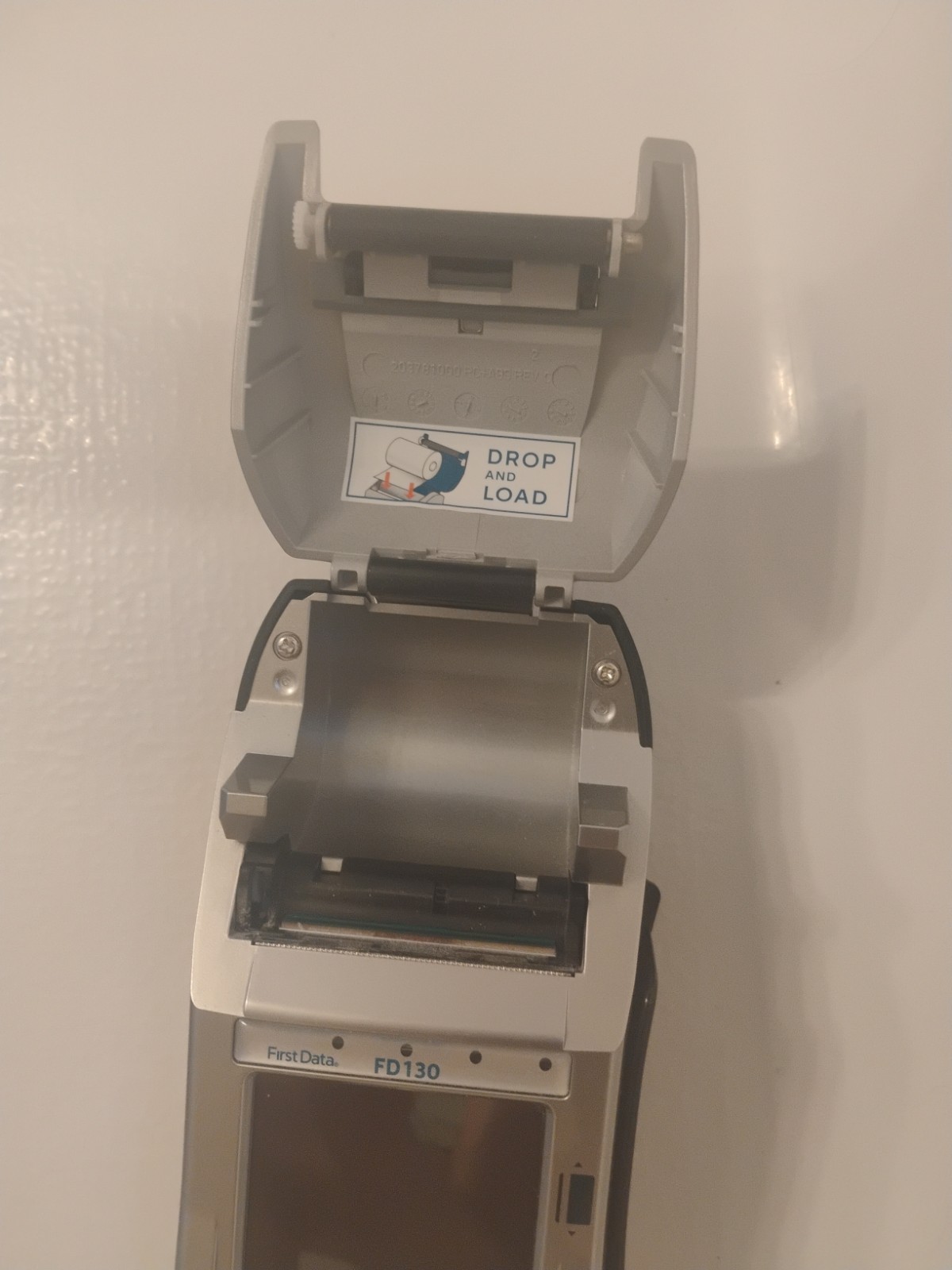 First Data FD130 Credit Card Terminal Machine With Power Cord Works