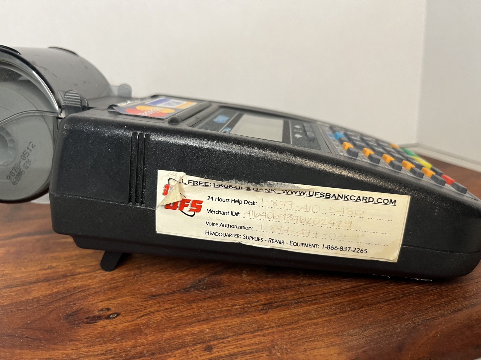 Hypercom T7Plus POS PIN Credit Card Terminal Reader Machine ***FOR PARTS ONLY***