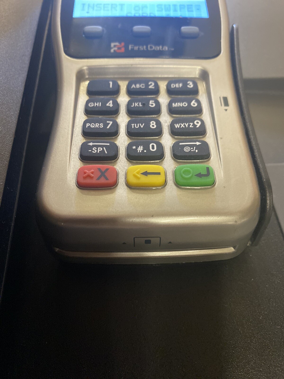 First Data FD-35 Pin Pad Credit Card Reader USB powered WORKING FREE SHIPPING