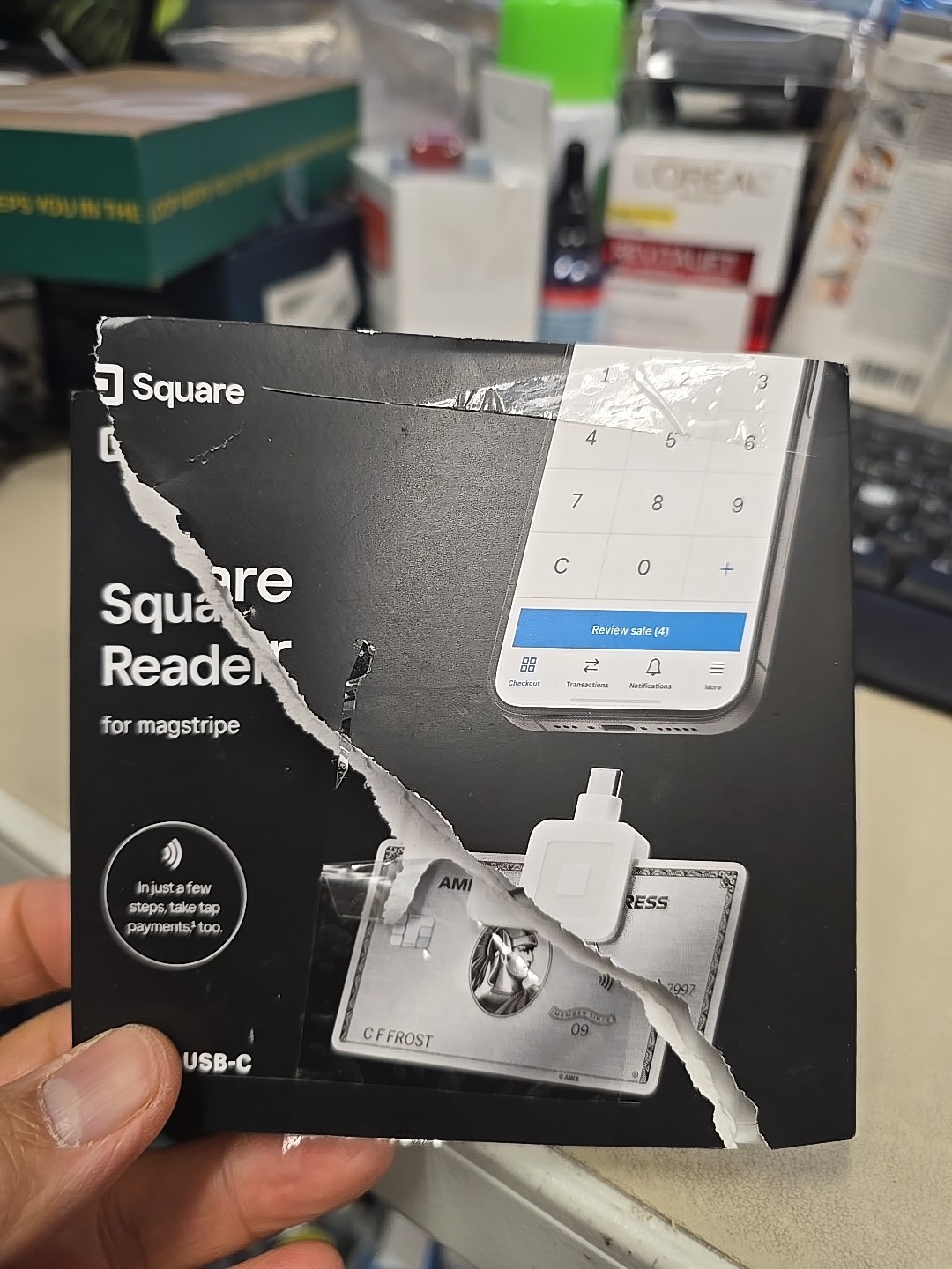 Square Reader for Magstripe (USB-C) — Credit Card Reader