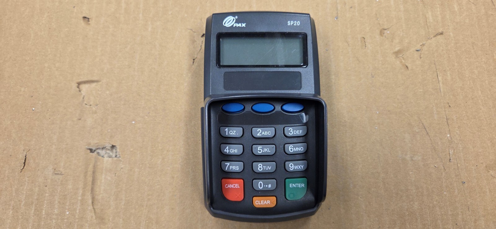PAX SP20 PIN PAD – USED & FULLY WORKING